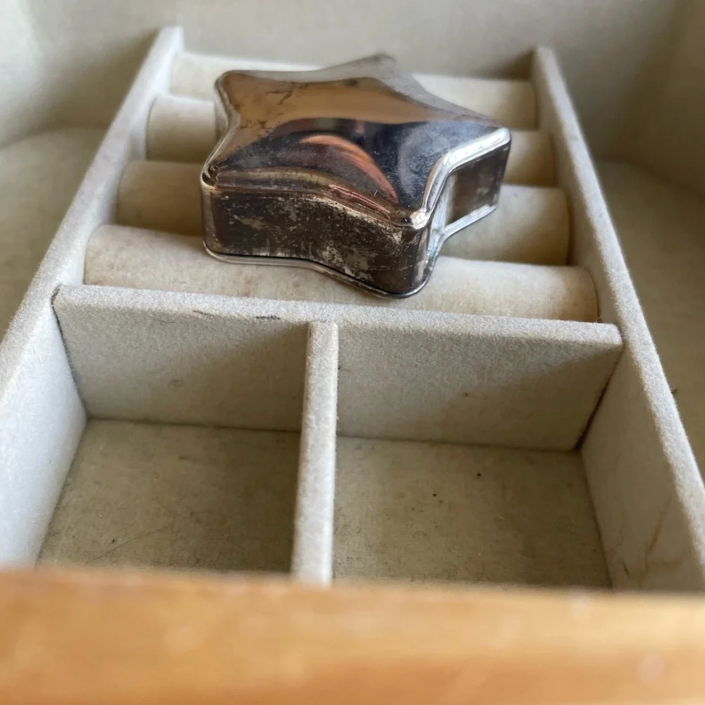 GUC Wood Octagon Shaped Jewelry Box